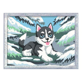 Ravensburger – Creart: Cheeky Husky – Malen nach Zahlen