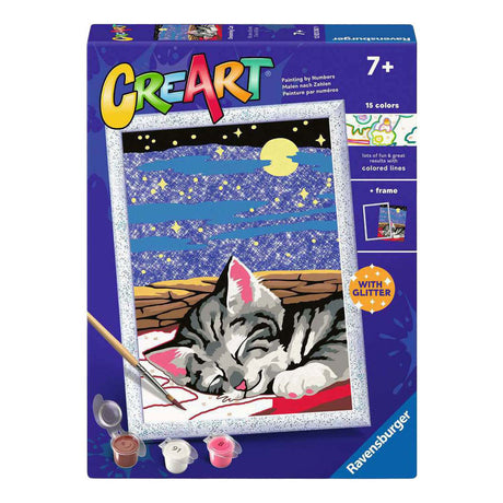 Ravensburger – Creart: Träumende Katzen – Malen nach Zahlen