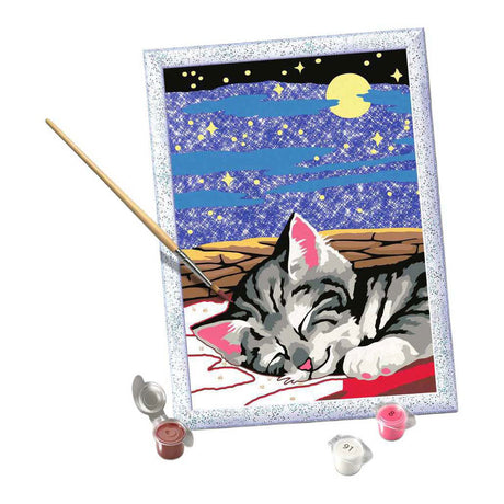 Ravensburger – Creart: Träumende Katzen – Malen nach Zahlen