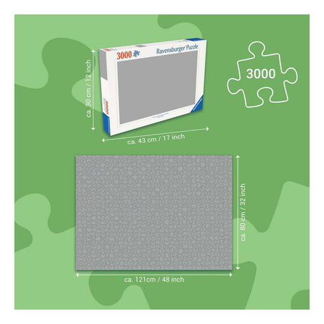 Ravensburger – Puzzle – 3000 Teile – 121 x 80 cm