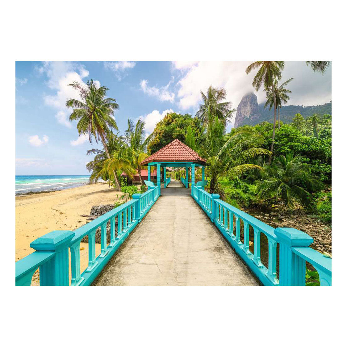 Ravensburger – Bunte Brücke in Malaysia – Puzzle – 1000 Teile