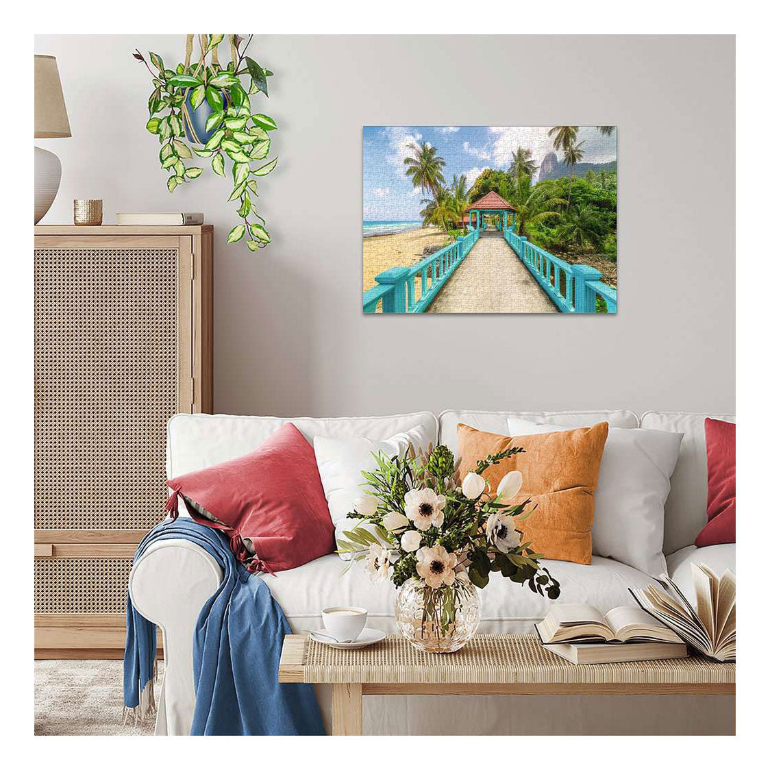 Ravensburger – Bunte Brücke in Malaysia – Puzzle – 1000 Teile