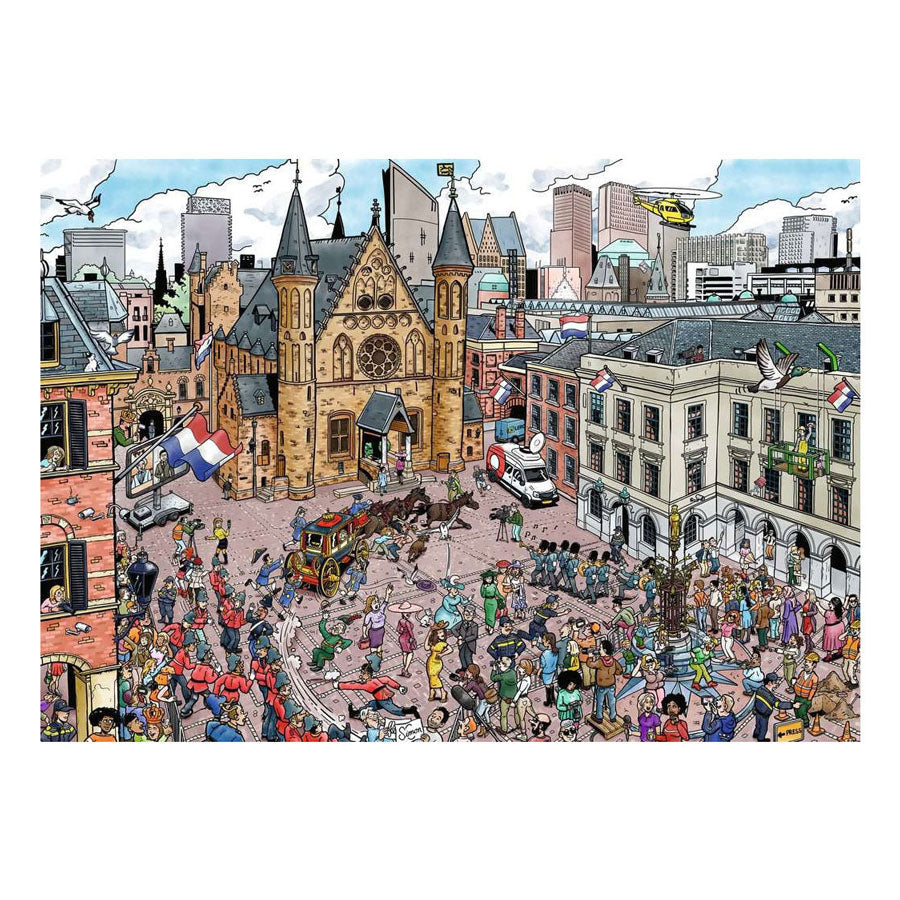 Ravensburger Puzzle Fleroux Den Haag - 1000 Teile.