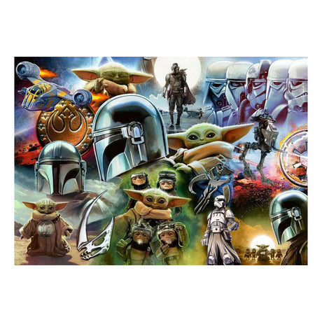 Ravensburger legpuzzel the mandalorian and grogu - 1000st.