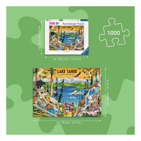 Ravensburger – Heiliger Lake Tahoe – Puzzle – 1000 Teile