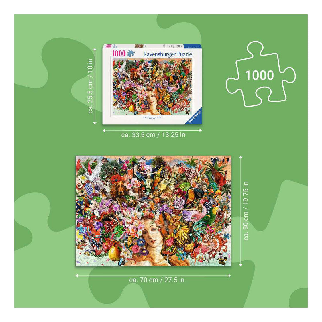 Ravensburger – kreative Gedanken – Puzzle – 1000 Teile