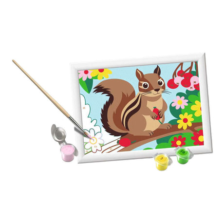 Ravensburger – creart: chipmunk – schilderen op nummer