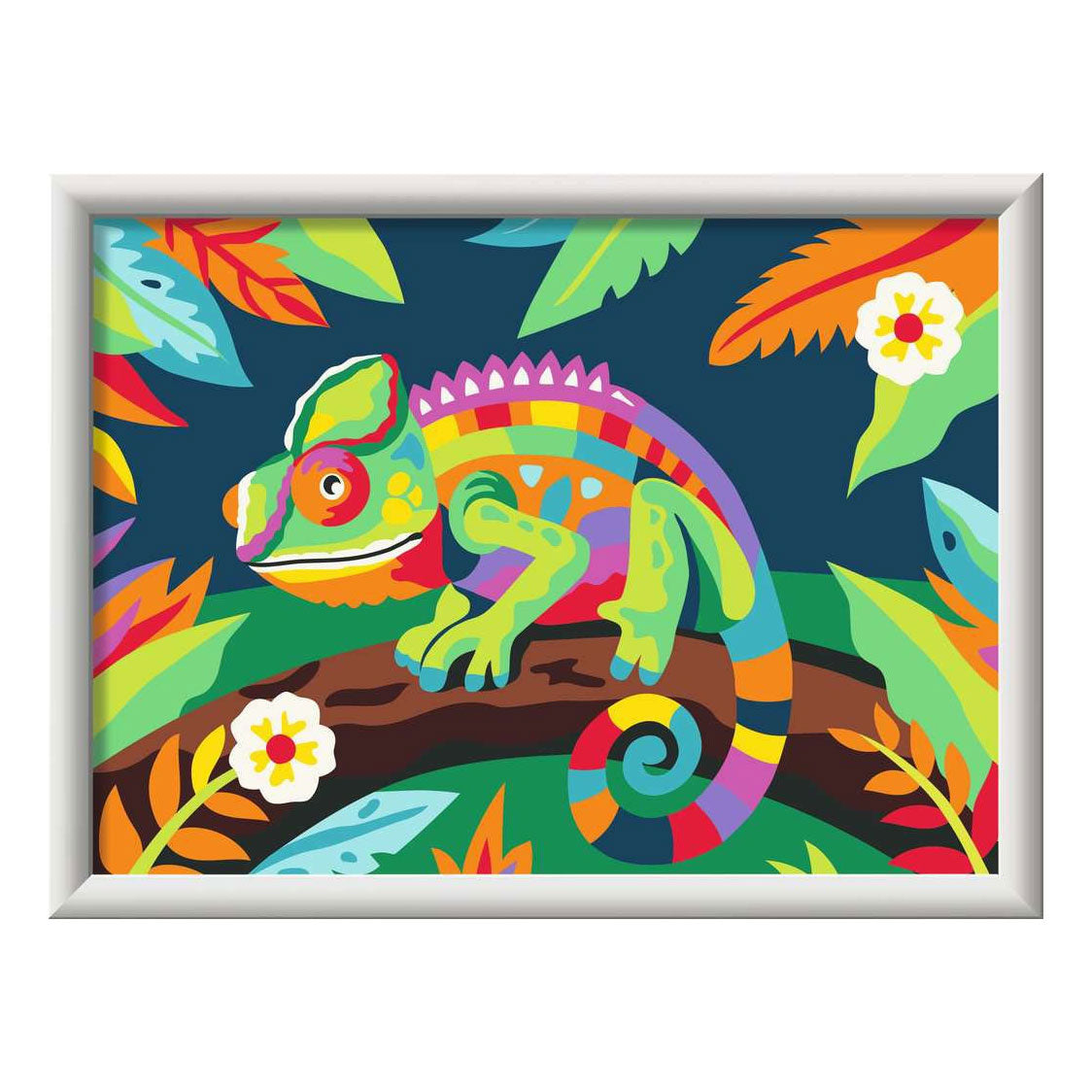 Ravensburger Creart Malen nach Zahlen – Chamäleon