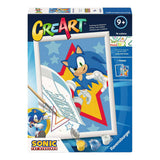 Ravensburger – Creart: Speedy Sonic – Malen nach Zahlen