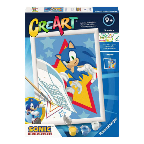 Ravensburger – Creart: Speedy Sonic – Malen nach Zahlen