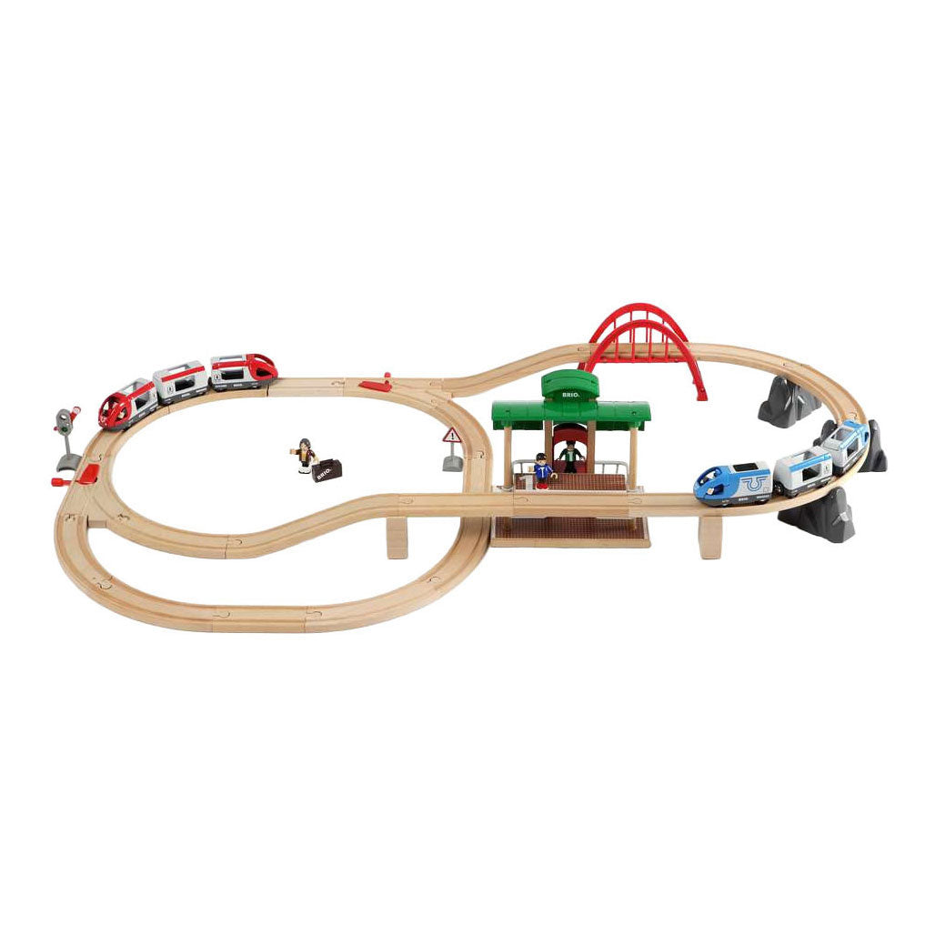 Brio-Zugset mit Bahnsteig - 33512
