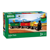 Brio-Zug mit Safaritieren – Gleisteil für 3+ Jahre – 33722
