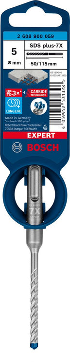 Bosch Expert SDS Plus-7x Schlagbohrmaschine 5 x 50 x 115 mm