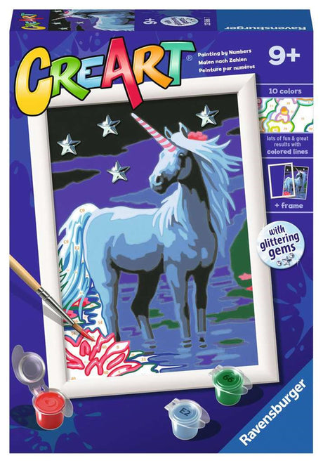 Ravensburger Kreart Painting nach Nummer - Magisches Einhorn