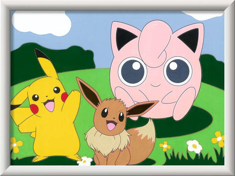 Ravensburger Kreart Gemälde bei Nummer - Pokémon -Klassiker