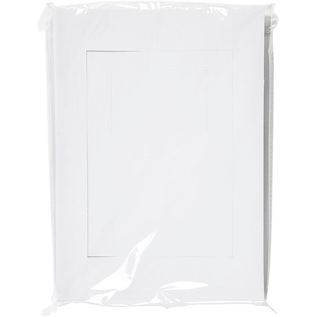 Kreativunternehmen https: www.cchobby.nl passepartout-lijst-afm-a4-a6-230-gr-wit-2x60-stuk-1-doos