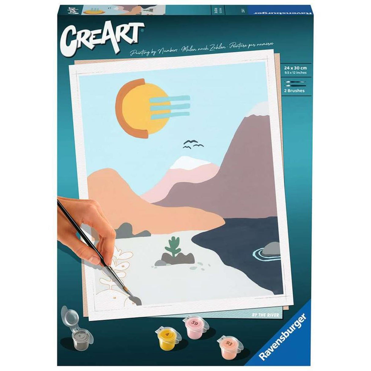 Ravensburger Creart Painting nach Nummer - am Fluss