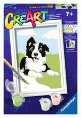 Ravensburger Kreart Gemälde auf Zahlen Border Collie