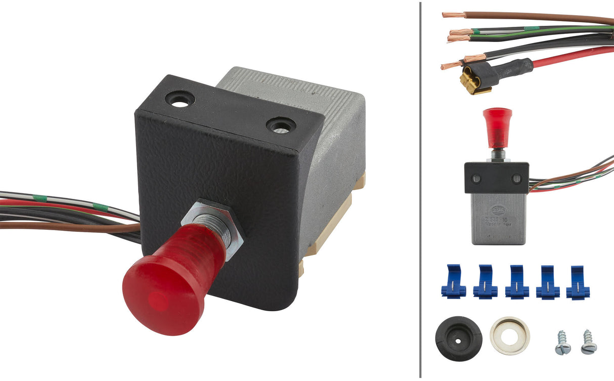 Hella Warnblinkanlage 12V uni m.spri-wa-schutz
