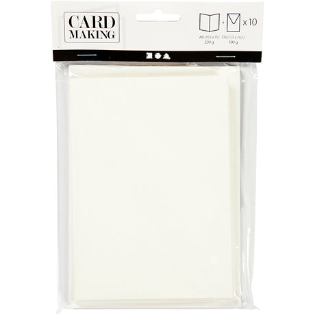 Kreativunternehmen https: www.cchobby.nl Cards-envelopes-size-card-10-5x15-cm-size-envelop-11-5x16-5-cm-off-white-10-set-1-doos