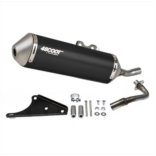 Tecnigas Auspuff 4Scoot Black | Piaggio Vespa 4T 2V