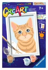 Ravensburger Creart Painting bei Number - Oranje Tabby