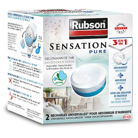 Rubson 1051259 - navulling tabs neutraal2x300g | 1 stuks