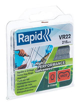 Rapid 1011745 - hogringen (215) vr 22 galva c | 5 stuks