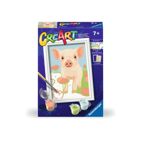 Ravensburger Creart Malen nach Zahlen – Schwein