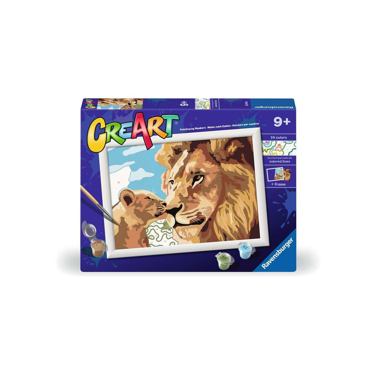 Ravensburger Kreation Löwe und Baby