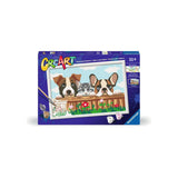 Ravensburger Creart Malen nach Zahlen – Katze und Hunde