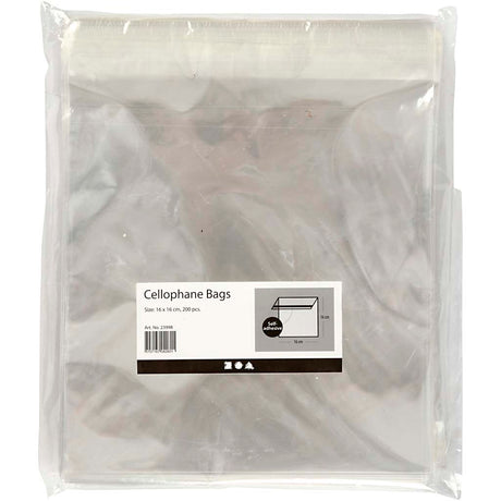 Kreativunternehmen https: www.cchobby.nl cellophane-bags-h-16-cm-w-16-cm-thickness-25-my-200-piece-1-box