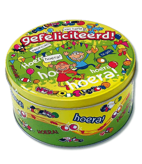 Herzlichen Glückwunsch zur Bonbondose von Paperdreams