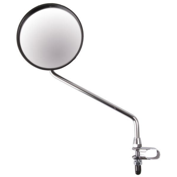 Trumpf Fahrradspiegel - 105 mm - Lenkermontage mit Klemme - Silber