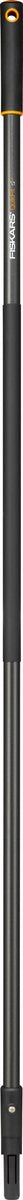 Fiskars Televerlängerungsgriff Quikfit Steel – Teleskopstiel – rutschfest – Graphit – 145 cm