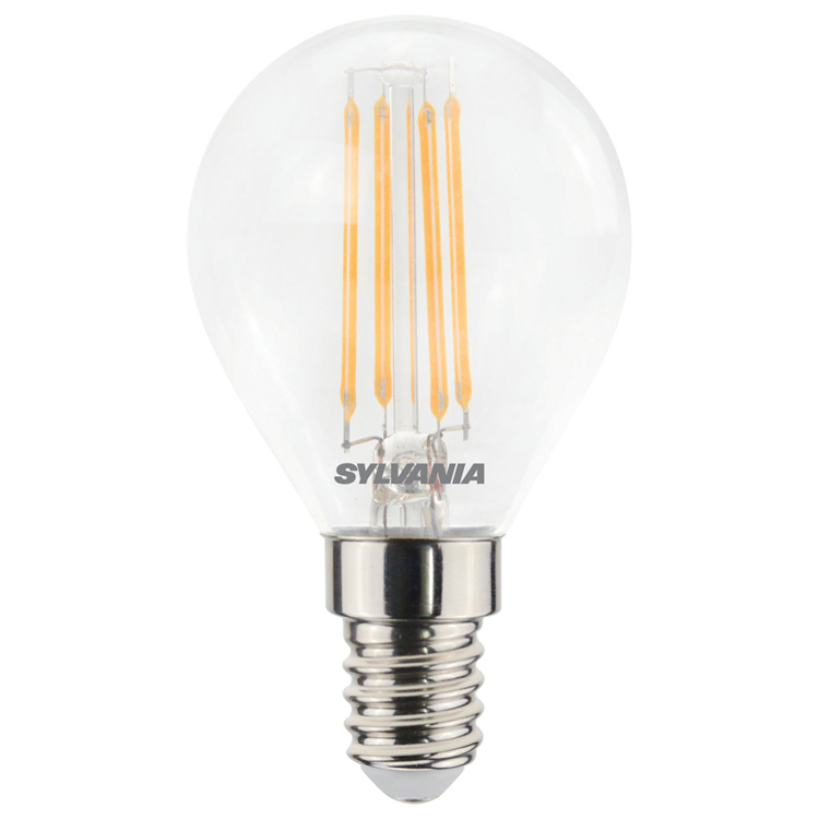 Sylvania LED -Lampe - Kugel - E14 - 470 LM - klar - dimmbar
