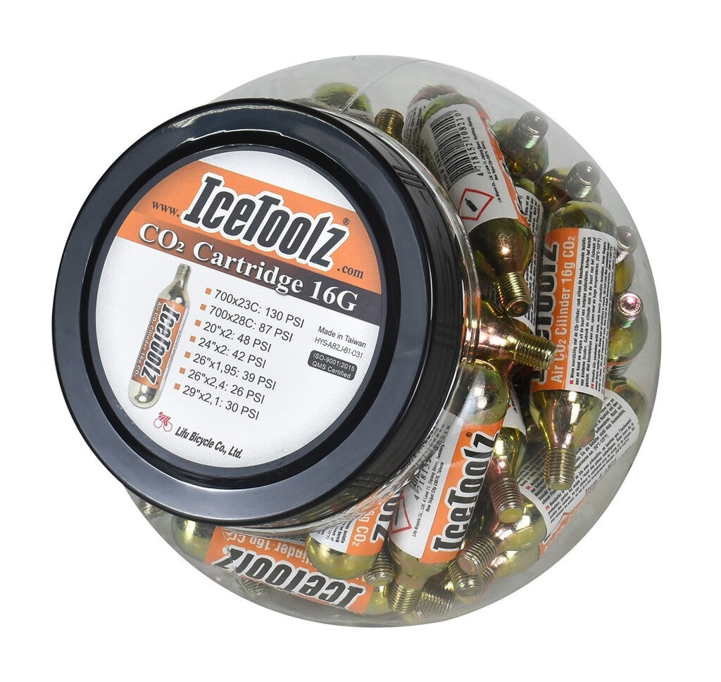 Icetoolz CO2-Kartuschen 16gr (50)