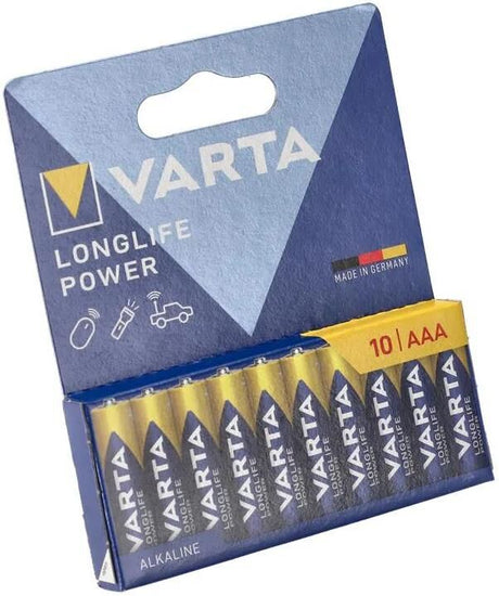 Varta Batterie Longlife Power – Hochenergiebatterie. Micro-Blisterpackung Longlife Power