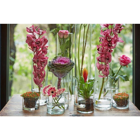 B-living Zylindervase aus Glas ø12xh25cm