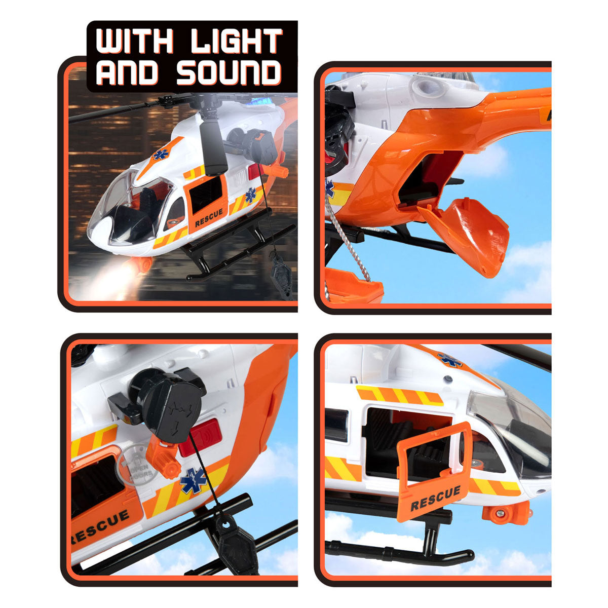 Toi-toys Vehicool Trauma-Helikopter – 36 cm