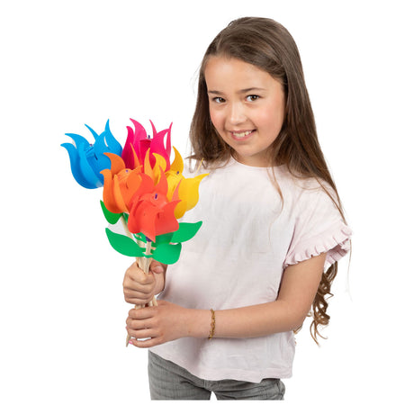 Toi-toys play out windmolen tulp 5 assorti