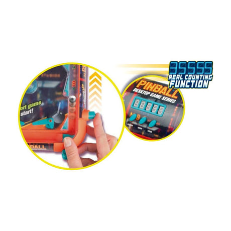 Toi-toys elektronische flipperkast -neon- 43cm +l-g +