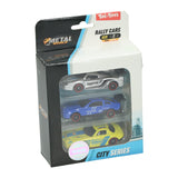 Toi-Toys Toi Toys Rallye-Rennwagen-Klassiker-Set, 3 Stück