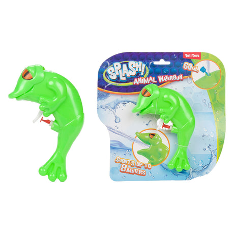 Toi-toys splash waterpistool dier met bewegende bek