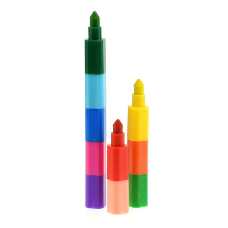 Toi-toys 10-in-1 Wachsmalstift, 2 Stk.