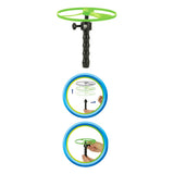 Toi-toys flugscheiben Luft 12 cm grün rot 3-teilig