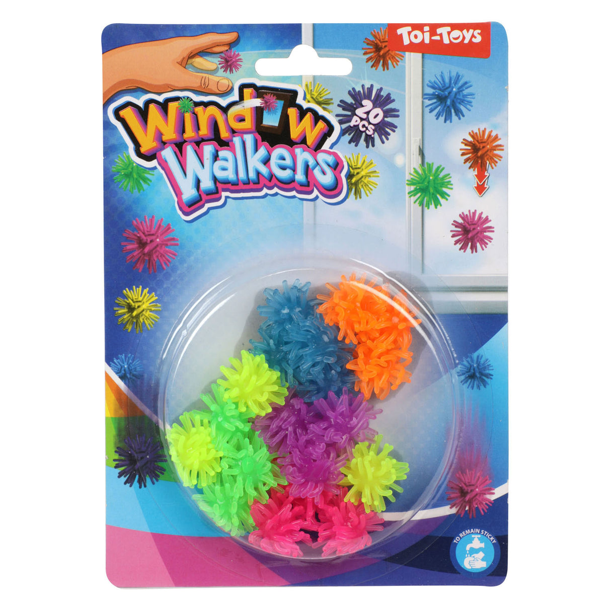 Toi-toys Window Crawlers Kugelball, 20 Stk.