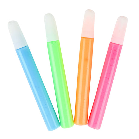 Toi-toys Squeeze Textilmarker leuchten im Dunkeln, 4 Stk.