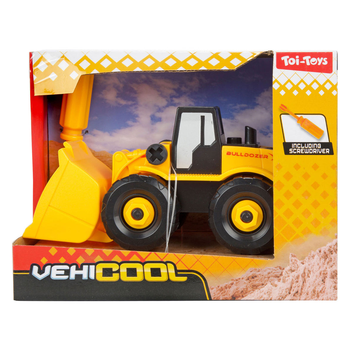 Toi-Toys Vehicool Cars Tricks Bauarbeitsfahrzeug
