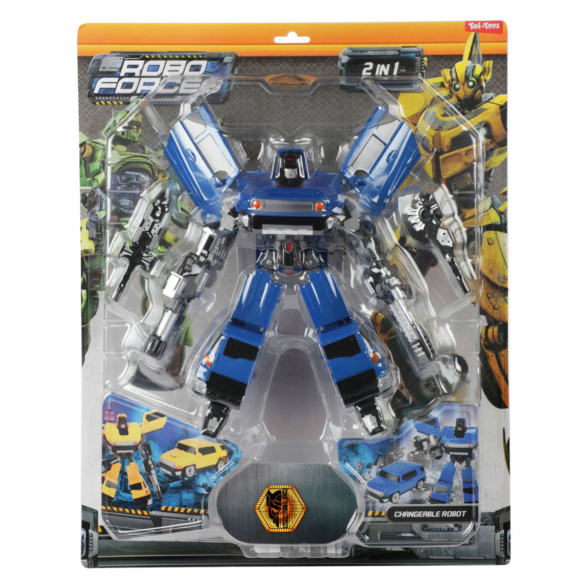 Roboforces Changing Robot – SUV Der Super Morph Blue